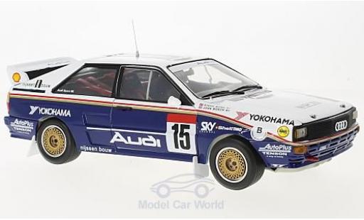 Modellautos Audi Quattro 1/18 Sun Star A2 No.15 Rothmans 24h Ypres 1986 mit Decals J.Bosch/S.Bond Audi Quattro 1/18 Sun Star A2 No.15 Rothmans 24h Ypres 1986 mit Decals J.Bosch/S.Bond modellautos