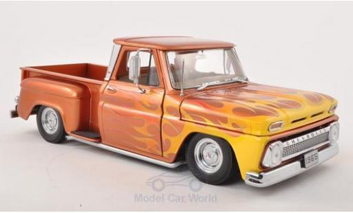 Modellautos Chevrolet C-10 1/18 Sun Star Stepside Pick Up Low Rider kupfer/Dekor 1965 Chevrolet C-10 1/18 Sun Star Stepside Pick Up Low Rider kupfer/Dekor 1965 modellautos