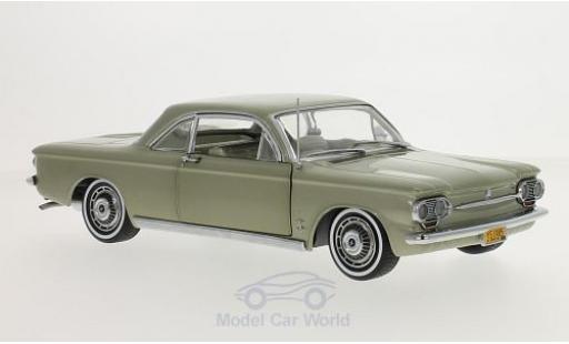 Modellautos Chevrolet Corvair 1/18 Sun Star Coupe mettalic grün 1963 Chevrolet Corvair 1/18 Sun Star Coupe mettalic grün 1963 modellautos