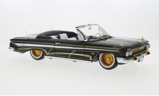 Modellautos Chevrolet Impala 1/18 Sun Star Cabriolet Lowrider schwarz 1961 1:18 Chevrolet Impala 1/18 Sun Star Cabriolet Lowrider schwarz 1961 1:18 modellautos
