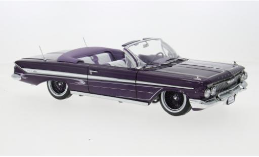 Modellautos Chevrolet Impala 1/18 Sun Star Cabriolet Lowrider violett 1961 1:18 Chevrolet Impala 1/18 Sun Star Cabriolet Lowrider violett 1961 1:18 modellautos