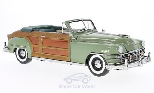 Chrysler Town & Country 1/18 Sun Star oliv/Holzoptik 1948 modellautos