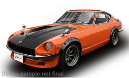 Datsun Fairlady 1/18 Sun Star Z (S30) orange/carbon RHD 1970 1:18 modellautos