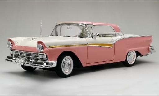 Ford Fairlane 1/18 Sun Star 500 Skyliner rosa/weiss 1957 modellautos
