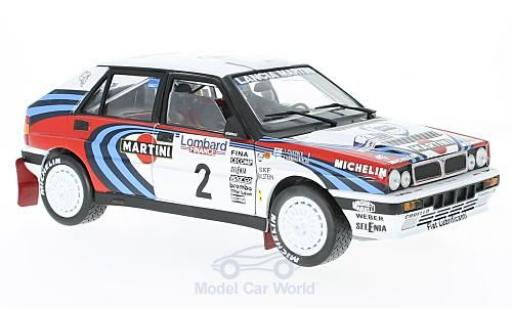 Modellautos Lancia Delta 1/18 Sun Star HF Integrale 16V No.2 Martini RAC Rallye 1991 J.Kankkunen/J.Piironen ohne Vitrine Lancia Delta 1/18 Sun Star HF Integrale 16V No.2 Martini RAC Rallye 1991 J.Kankkunen/J.Piironen ohne Vitrine modellautos