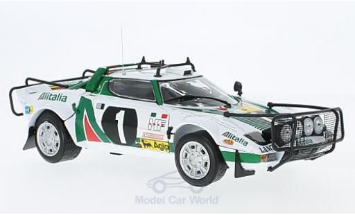 Modellautos Lancia Stratos Rallye 1/18 Sun Star HF Rally No.1 Alitalia Rallye WM Safari Rallye 1976 B.Waldegard/H.Thorszelius Lancia Stratos Rallye 1/18 Sun Star HF Rally No.1 Alitalia Rallye WM Safari Rallye 1976 B.Waldegard/H.Thorszelius modellautos