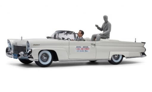 Modellautos Lincoln Continental 1/18 Sun Star Mk III Cabrio mettalic grau John F.Kennedy in Oregon 1960 1958 mit 2 Figuren Lincoln Continental 1/18 Sun Star Mk III Cabrio mettalic grau John F.Kennedy in Oregon 1960 1958 mit 2 Figuren modellautos