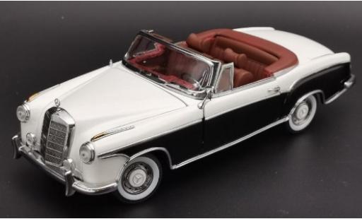 Modellautos Mercedes 220 1/18 Sun Star SE Cabriolet (W180 II) weiss/schwarz 1958 Verdeck geöffnet Mercedes 220 1/18 Sun Star SE Cabriolet (W180 II) weiss/schwarz 1958 Verdeck geöffnet modellautos