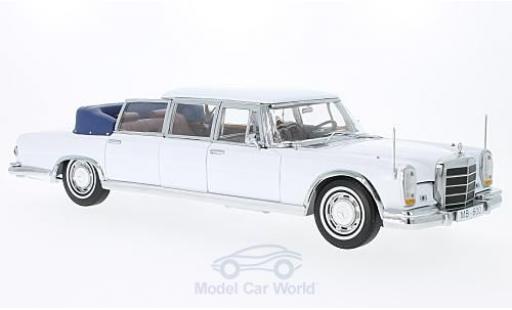 Modellautos Mercedes 600 1/18 Sun Star Landaulet weiss 1966 Mercedes 600 1/18 Sun Star Landaulet weiss 1966 modellautos