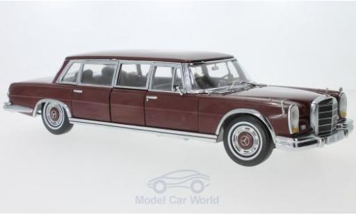Modellautos Mercedes 600 1/18 Sun Star Pullman rot 1966 Mercedes 600 1/18 Sun Star Pullman rot 1966 modellautos