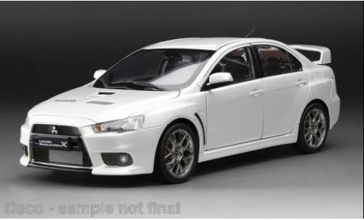 Mitsubishi Lancer 1/18 Sun Star Evolution X weiss 1:18 modellautos