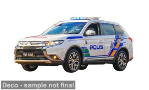 Modellautos Mitsubishi Outlander 1/43 Sun Star 2018 Police (MYS) 1:43 Mitsubishi Outlander 1/43 Sun Star 2018 Police (MYS) 1:43 modellautos