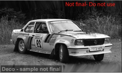 Modellautos Opel Ascona 1/18 Sun Star 400 Historic 2016 #29 1:18 Opel Ascona 1/18 Sun Star 400 Historic 2016 #29 1:18 modellautos