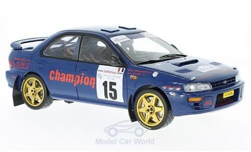 Subaru Impreza 555 1/18 Sun Star 555 No.15 Tour de Corse 1996 M.Massarotto/Y.Bouzat modellautos