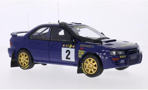 Subaru Impreza 1/18 Sun Star 555 No.2 555 Safari Rallye Kenia 1996 avec Decals K.Eriksson/S.Parmander modellautos