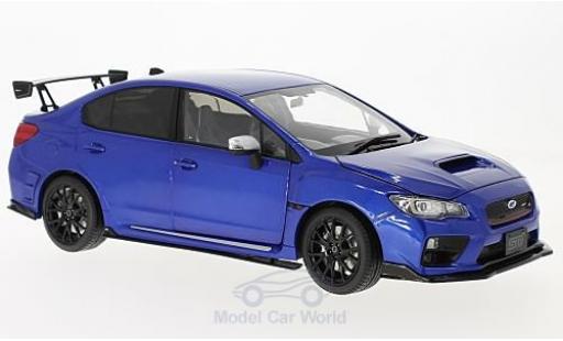Subaru WRX STI 1/18 Sun Star STI (S207) mettalic blau RHD NBR Challange Package modellautos