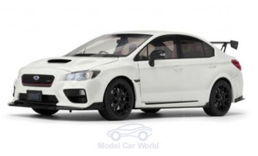 Subaru WRX STI 1/18 Sun Star STI (S207) mettalic weiss 2015 NBR Challenge Package modellautos