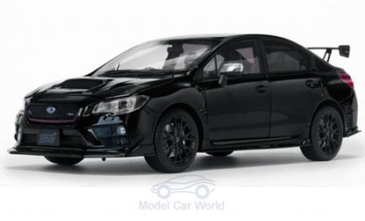 Subaru WRX 1/18 Sun Star STI (S207) schwarz RHD 2015 NBR Challenge Package modellautos