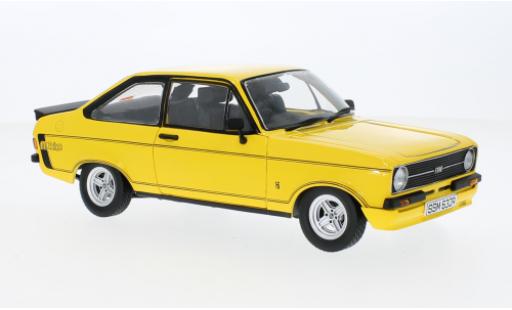 Ford Escort 1/18 Sun Star MkII Mexico jaune RHD 1976 modellautos