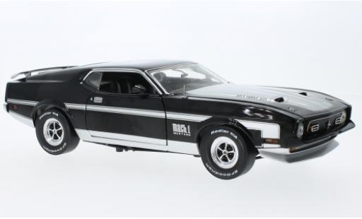 Modellautos Ford Mustang 1/18 Sun Star Mach I noire 1971 Ford Mustang 1/18 Sun Star Mach I noire 1971 modellautos