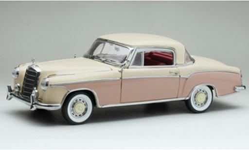 Modellautos Mercedes CLA 1/18 Sun Star 220 SE Coupe (W128) beige clair/rosa 1958 Mercedes CLA 1/18 Sun Star 220 SE Coupe (W128) beige clair/rosa 1958 modellautos