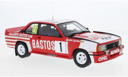 Modellautos Opel Ascona 1/18 Sun Star B 400 No.1 Bastos Rally Team Bastos Circuit - Ardennes 1983 Opel Ascona 1/18 Sun Star B 400 No.1 Bastos Rally Team Bastos Circuit - Ardennes 1983 modellautos