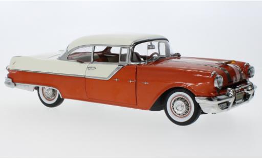 Modellautos Pontiac Star Chief 1/18 Sun Star Hardtop le cuivre/blanche 1955 Pontiac Star Chief 1/18 Sun Star Hardtop le cuivre/blanche 1955 modellautos