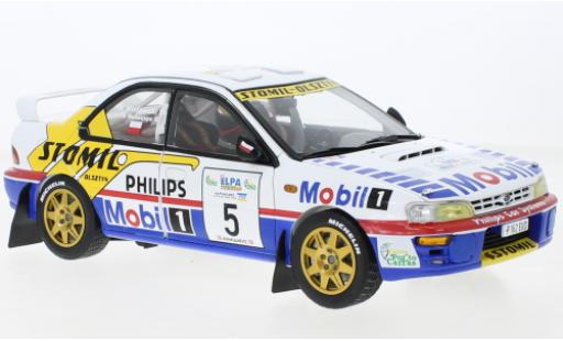 Modellautos Subaru Impreza 1/18 Sun Star 555 No.5 Mobil 1 Elpa Rally Halkidiki 1997 Subaru Impreza 1/18 Sun Star 555 No.5 Mobil 1 Elpa Rally Halkidiki 1997 modellautos