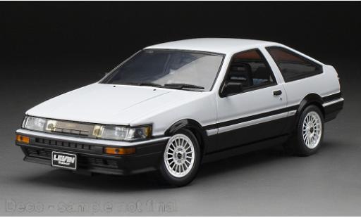Modellautos Toyota Corolla 1/24 Sun Star Levin (AE86) blanche/noire 1985 Toyota Corolla 1/24 Sun Star Levin (AE86) blanche/noire 1985 modellautos