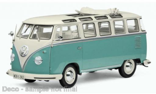 Modellautos Volkswagen T1 1/12 Sun Star Samba weiss/türkis 1962 1:12 Volkswagen T1 1/12 Sun Star Samba weiss/türkis 1962 1:12 modellautos