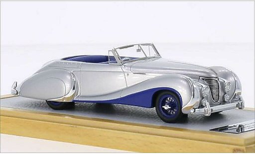 Talbot Lago Saoutchik 1/43 Chromes T26 Record Cabrio grau/blau RHD 1948 modellautos