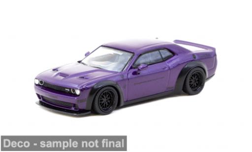 Modellautos Dodge Challenger 1/64 Tarmac Works SRT Hellcat lila 1:64 Dodge Challenger 1/64 Tarmac Works SRT Hellcat lila 1:64 modellautos