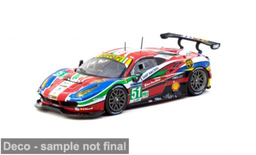 Ferrari 488 1/64 Tarmac Works GTE 24h Le Mans 2016 #51 1:64 modellautos