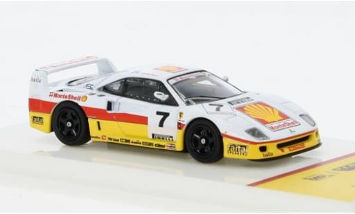 Ferrari F40 1/64 Tarmac Works GT No.7 MonteS Italian GT Championship 1993 1:64 modellautos