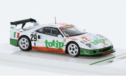 Ferrari F40 1/64 Tarmac Works LM No.29 Totip 24h Le Mans 1994 1:64 modellautos