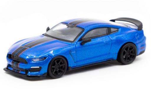 Modellautos Ford Mustang 1/64 Tarmac Works Shelby GT350R mettalic blau/schwarz Ford Mustang 1/64 Tarmac Works Shelby GT350R mettalic blau/schwarz modellautos