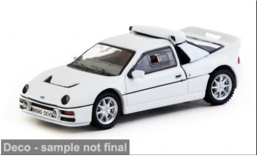 Modellautos Ford RS 200 1/64 Tarmac Works RS200 weiss 1:64 Ford RS 200 1/64 Tarmac Works RS200 weiss 1:64 modellautos