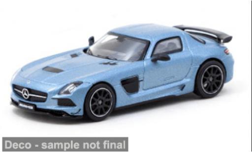 MG B 1/64 Tarmac Works Mercedes SLS A lack Series blau 1:64 modellautos