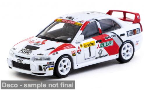 Modellautos Mitsubishi Lancer 1/64 Tarmac Works GSR Evolution IV weiss Rallye WM Monte Carlo #1 1:64 Mitsubishi Lancer 1/64 Tarmac Works GSR Evolution IV weiss Rallye WM Monte Carlo #1 1:64 modellautos