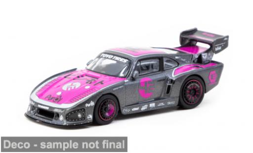 Porsche 935 1/64 Tarmac Works K3V grau/Dekor 1:64 modellautos