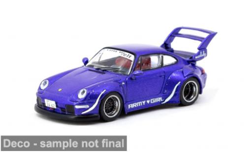 Modellautos Porsche 993 RWB 1/64 Tarmac Works Army Girl 1:64 Porsche 993 RWB 1/64 Tarmac Works Army Girl 1:64 modellautos