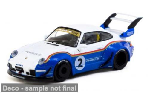 Modellautos Porsche 993 RWB 1/64 Tarmac Works blau/weiss 1:64 Porsche 993 RWB 1/64 Tarmac Works blau/weiss 1:64 modellautos