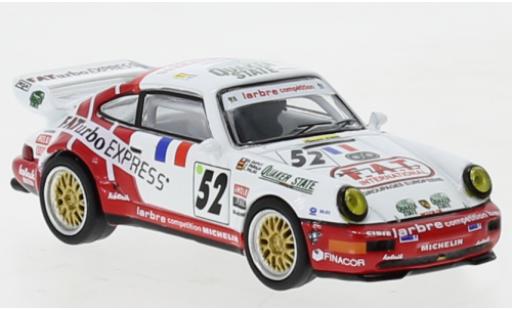Porsche 964 1/64 Tarmac Works 911  RSR 3.8 No.52 24h Le Mans 1994 modellautos