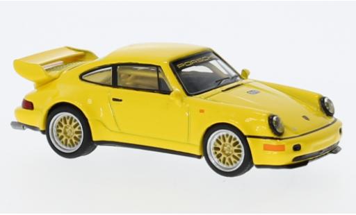 Modellautos Porsche 964 1/64 Tarmac Works 911  RSR jaune Porsche 964 1/64 Tarmac Works 911  RSR jaune modellautos