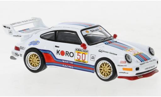 Modellautos Porsche 993 Turbo S 1/64 Tarmac Works 911  LM GT No.50 BRP GT Series 1995 Porsche 993 Turbo S 1/64 Tarmac Works 911  LM GT No.50 BRP GT Series 1995 modellautos
