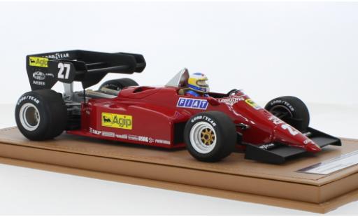 Modellautos Ferrari 126 1/18 Tecnomodel C4-M2 No.27 Formel 1 GP Europa 1984 1:18 Ferrari 126 1/18 Tecnomodel C4-M2 No.27 Formel 1 GP Europa 1984 1:18 modellautos