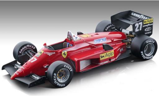 Modellautos Ferrari 156 1/18 Tecnomodel -85 No.27 Scuderia Formel 1 GP Kanada 1985 y compris les Decals M.Alboreto Ferrari 156 1/18 Tecnomodel -85 No.27 Scuderia Formel 1 GP Kanada 1985 y compris les Decals M.Alboreto modellautos