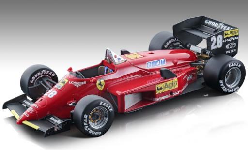 Modellautos Ferrari 156 1/18 Tecnomodel -85 No.28 Scuderia Formel 1 GP Nürburgring 1985 y compris les Decals S.Johansson Ferrari 156 1/18 Tecnomodel -85 No.28 Scuderia Formel 1 GP Nürburgring 1985 y compris les Decals S.Johansson modellautos