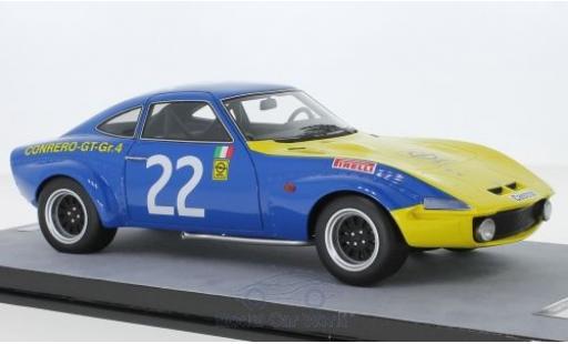 Opel GT 1/18 Tecnomodel 1900 No.22 Squadra Conrero European Championship Monza 1972 A.Rosselli modellautos
