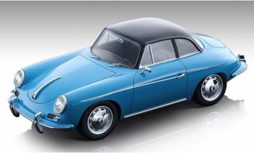 Modellautos Porsche 356 1/18 Tecnomodel Karmann Hardtop blau/schwarz 1961 Porsche 356 1/18 Tecnomodel Karmann Hardtop blau/schwarz 1961 modellautos